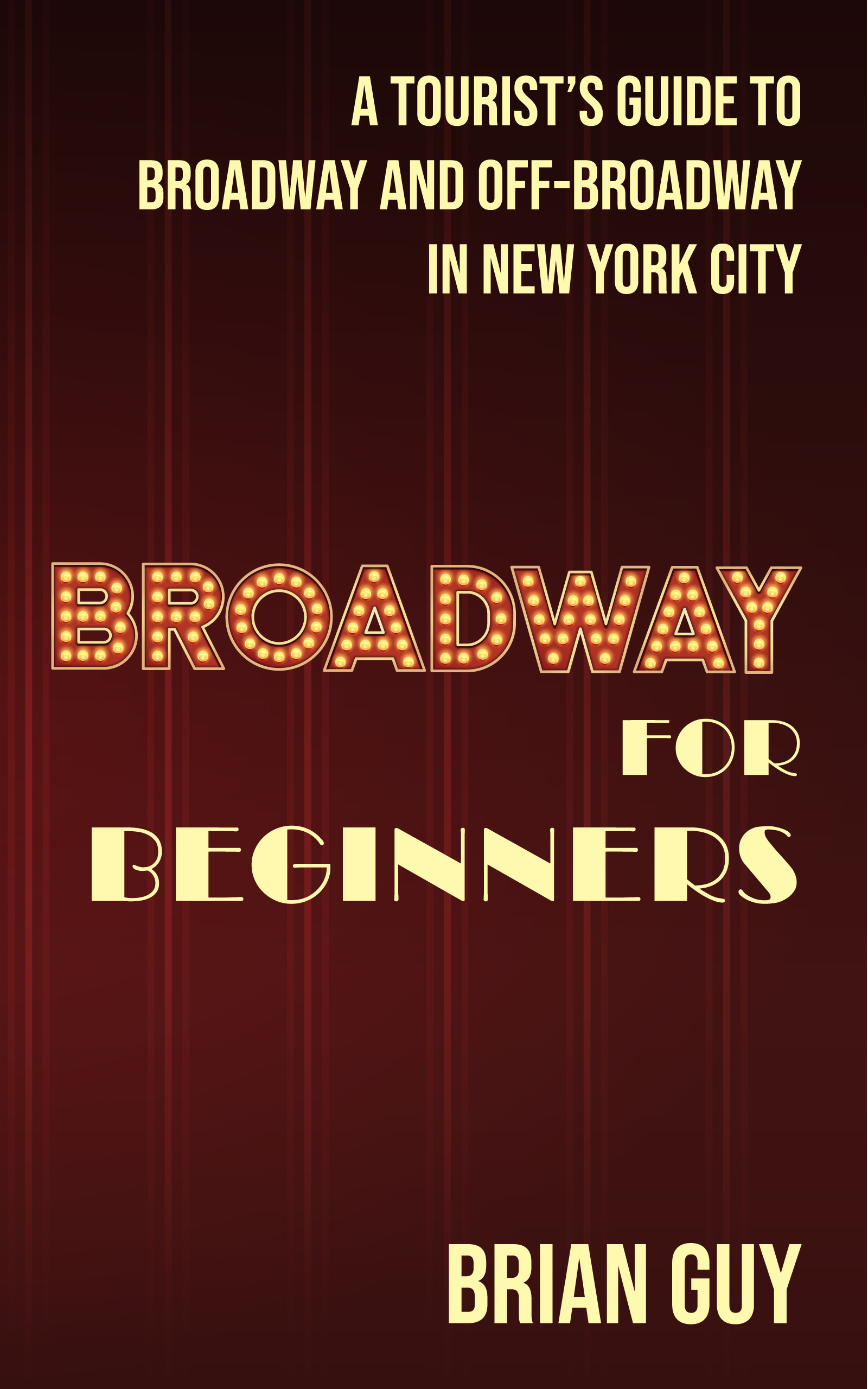 Broadway for Beginners book cover
